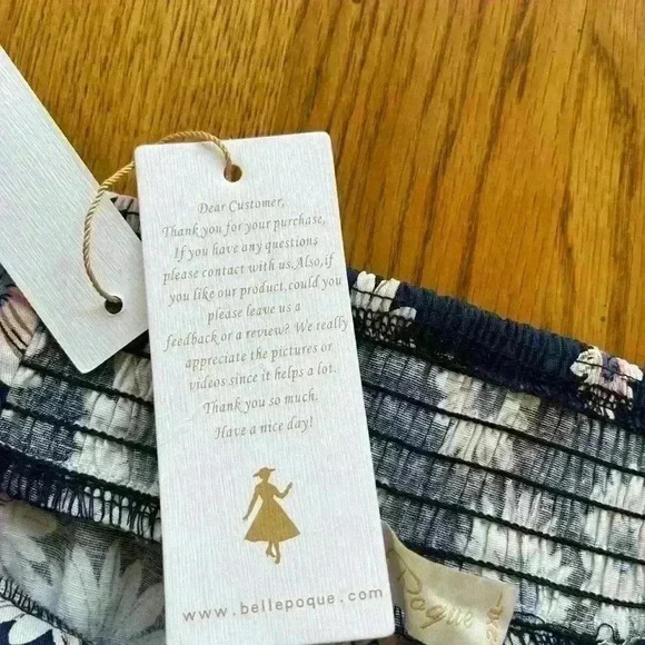 Belle Poque Womens Floral Navy Blue Summer Shorts Sexy Legs Zipper Button XXL - Picture 8 of 14